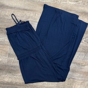 LOFT Dark Blue Jumpsuit